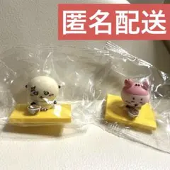 2個セット★ちいかわ　松屋　オリジナルフィギュア　ラッコ　古本屋　カニちゃん