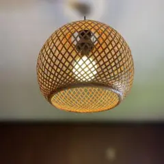 5／31まで値下げします。 morocco Rattan shade ミニサイズ - メルカリ