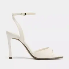ZARA ハイヒール サンダル　白のサムネイル