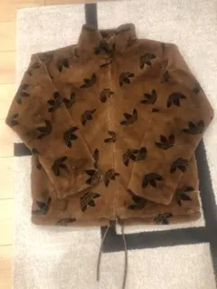 美品　アディダス　オリジナルス　ファージャケット　モノグラム総柄　175 L