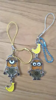 キーホルダー  ミニオン  ストラップ 2個セット