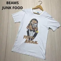● BEAMS JUNK FOOD 半袖　プリント　Tシャツ カットソー