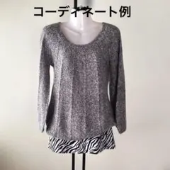 美品 チュニック　ワンピース　ニット ニットワンピース　画像追加