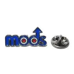 pin-1760　ラペルピン★ピンズ　mods　モッズ　ターゲットマーク　英国
