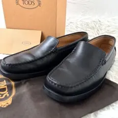美品⭐️トッズ□ヴァンプローファー✨スエード ゴンミーニ ドレス 