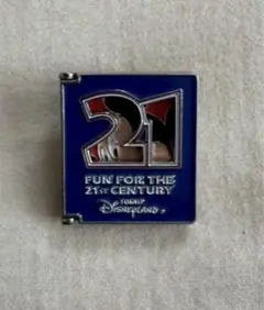 ディズニーランド 21周年 ピンバッジ