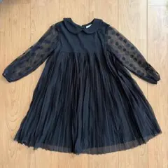 Zara Girls レース　ワンピース　ドット　水玉