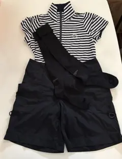 希少　バーバリー　ゴルフ　ストライプデザイン ゴルフウェアセット