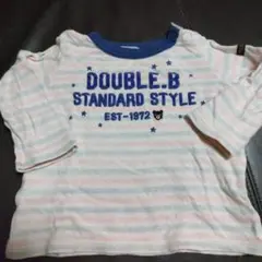 ダブルビー ストライプ　 Tロン80