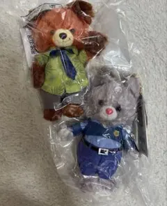 ズートピア ユニベア パウシクル パウキャロット キーホルダーセット