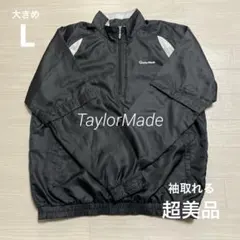 超美品 テーラーメイド メンズ ゴルフ ナイロン ジャケット サイズ大きめL