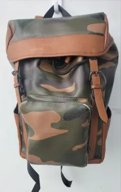 コーチ COACH 迷彩柄 カモフラ リュック バックパック 正規品