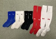 サッカー ソックス 5足まとめ売り【25〜27cm】