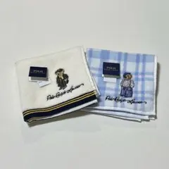 ポロラルフローレン　ポロベア　タオルハンカチ