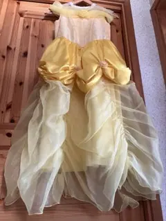 東京ディズニーリゾート ベル風 プリンセスドレス 130 美女と野獣 キッズ