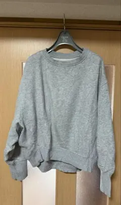 アングリッド グレー コットン スウェットのサムネイル