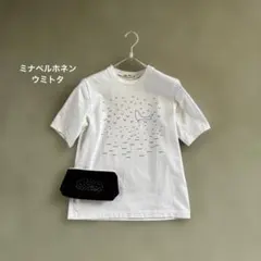 ミナペルホネン　ウミトタ　Tシャツとポーチ　♪♪のサムネイル