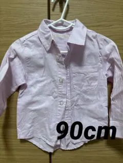 即購入OK! ピンク　Yシャツ　90cm