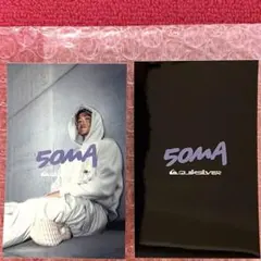 ❤️五十嵐カノアさん❤️50MA QUIKSILVER コラボステッカー 2枚セット