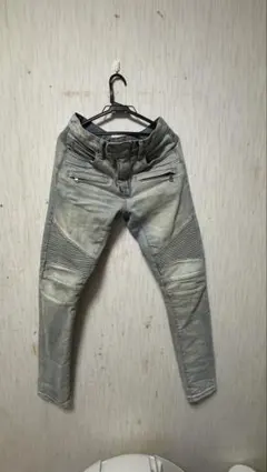 mnml m14 s ストレッチデニムパンツ 28サイズ 淡いグレー