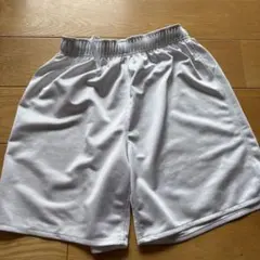 ホワイト ハーフパンツサッカー160