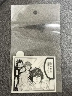 デスノート展　ステッカー　L 夜神月　エル　リューク