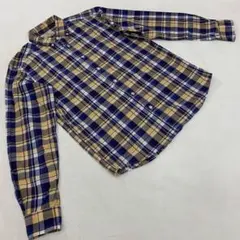 GREEN LABEL RELAXING チェック柄シャツ 長袖 ボタンダウン