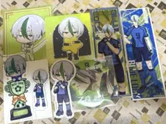 ブルーロック ブルロ 乙夜影汰 コースター ポスカなど 8点 まとめ売り