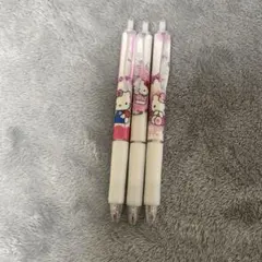 ハローキティ ボールペン 3本セット