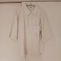 ユニクロ U エアリズムコットンポロシャツ Natural M 未使用 タグ付き