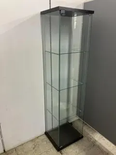 IKEA ガラスショーケース 飾り棚 DETOLF ブラウンのサムネイル