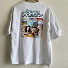 WEGO Tシャツ ホワイト 白 半袖 Lサイズ