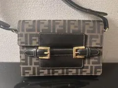 フェンディ　ズッカ　ショルダーバッグ