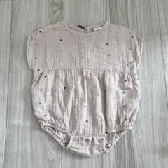 テータテート 星柄ロンパース 70