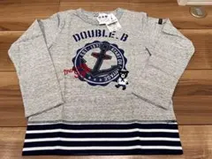 ミキハウス　ダブルビー　マリン　ボーダー　ロンT