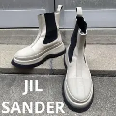 JIL SANDER サイドゴアブーツ ジルサンダー　size 38 定価12万のサムネイル