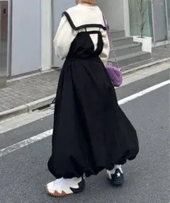 Alley by w closet ウエストドロストバルーンキャミワンピースのサムネイル