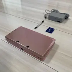 Nintendo 3DSセット　ミスティピンク【レア】　動作確認済み