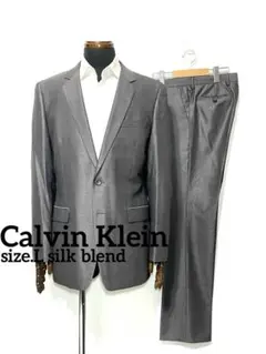 Calvin Klein◇シルク混高級生地◇メンズスーツセットアップ