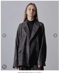 【CLEL】ダブルテックフェード テーラードジャケット　Sサイズ