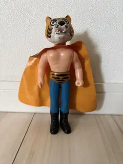 【当時物】タイガーマスク ソフビ ザ・バイキングキッド フィギュア 中嶋製作所 タイガーマスク ザ・バイキングキッド ソフビ 中嶋制作所 当時物