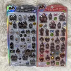 私*。様 うるちゅるPOPシール モンチッチ 2種セット