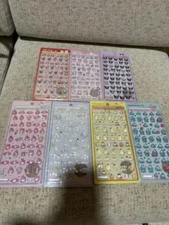 ボンボンドロップシールサンリオミニ7枚セット