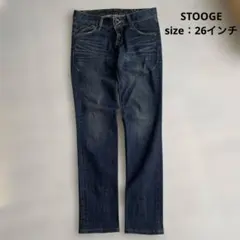 STOOGE デニム　ストーレートパンツ　ズボン　M L グンゼ　ユニクロ　GU