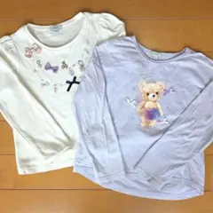 anyFAM 長袖Tシャツ ２枚セット 120 130
