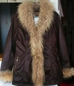 CECIL McBEE フェイクレザーコ―ト