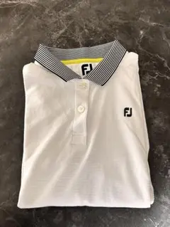 FJ ホワイト ポロシャツ レディース