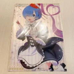 リゼロ レムの誕生日生活 2017 アニメイラスト描き下ろし クリアファイル