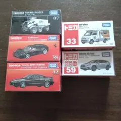 トミカ ２台 プレミアム ３台 5台セット (未開封)