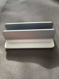 ノートパソコン スタンド 縦置き シルバー OBENRI